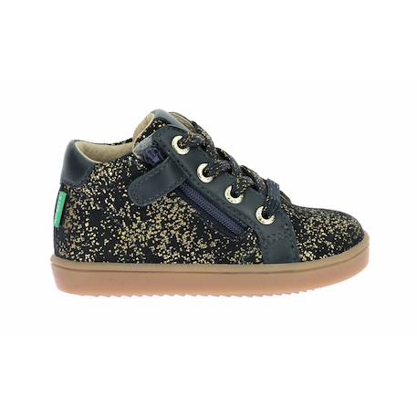Baskets basses bébé kick welly Marine foil 2 - vertbaudet enfant 