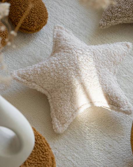 Coussin enfant étoile Biscuit+Cream white+Guava+Matcha 8 - vertbaudet enfant 