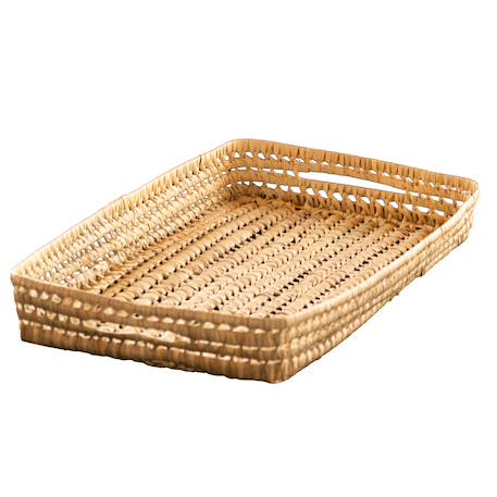Panier à langer osier rectangle Naturel 1 - vertbaudet enfant 