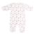 Pyjama en velours pour bébé sucre d'orge Blanc 3 - vertbaudet enfant 
