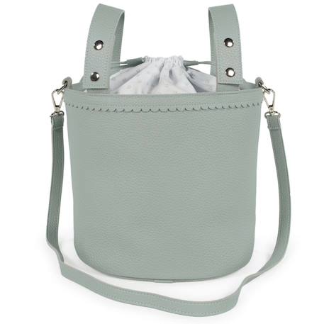 Sac à langer sac poussette bucket icon Camel+Écru+Gris+Vert 24 - vertbaudet enfant 