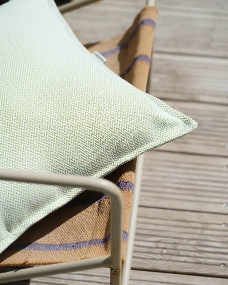 Coussin extérieur square outdoor block cushion Azure+Herba+Terra 10 - vertbaudet enfant 