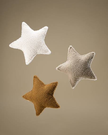 Coussin enfant étoile Biscuit+Cream white+Guava+Matcha 4 - vertbaudet enfant 