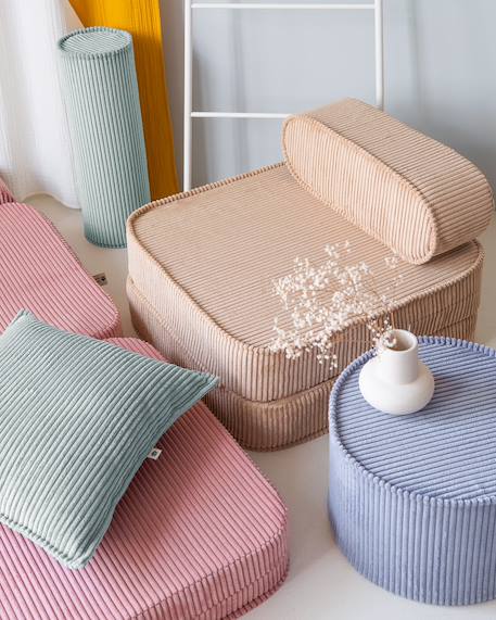 Coussin enfant carré Blueberry blue+Brown sugar+Marshmallow+Peppermint green+Pink mousse+Toffee 18 - vertbaudet enfant 