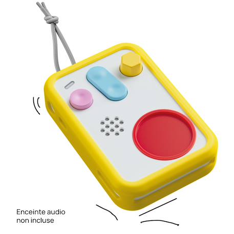 Coque de protection patapum pour conteuse FABA+ Bleu+Jaune+Rose+Rouge 6 - vertbaudet enfant 