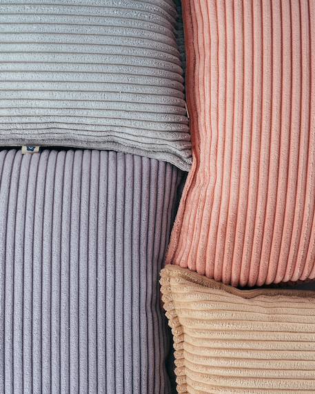 Coussin enfant carré Blueberry blue+Brown sugar+Marshmallow+Peppermint green+Pink mousse+Toffee 20 - vertbaudet enfant 
