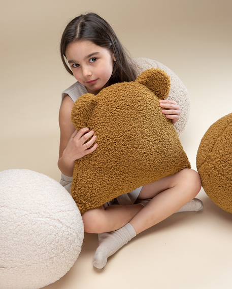 Coussin enfant ours Biscuit+Cream white+Guava+Maple+Matcha 21 - vertbaudet enfant 