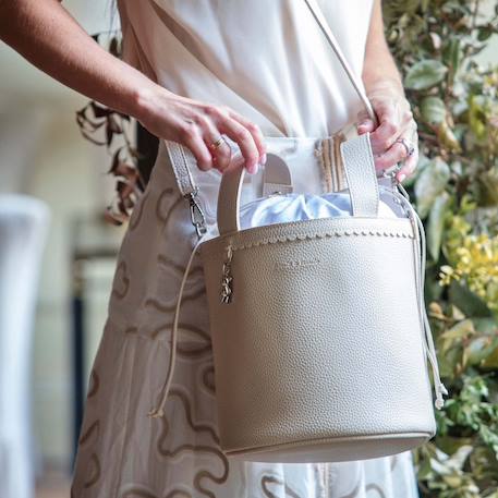 Sac à langer sac poussette bucket icon Camel+Écru+Gris+Vert 8 - vertbaudet enfant 