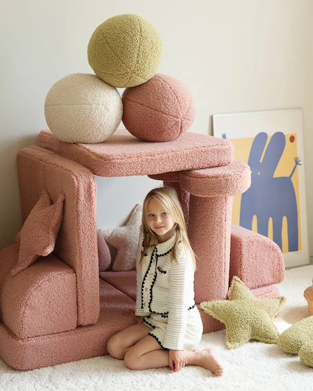 Coussin enfant balle Biscuit+Cream white+Guava+Maple+Matcha 28 - vertbaudet enfant 