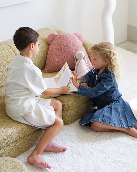 Coussin enfant ours Biscuit+Cream white+Guava+Maple+Matcha 17 - vertbaudet enfant 