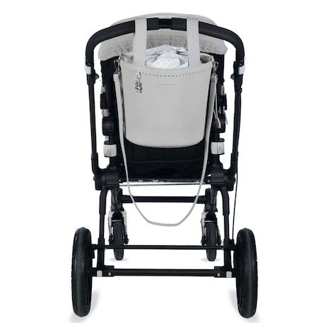 Sac à langer sac poussette bucket icon Camel+Écru+Gris+Vert 15 - vertbaudet enfant 