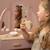 Coiffeuse en bois rose avec miroir à trois volets Rose 6 - vertbaudet enfant 