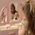Coiffeuse en bois rose avec miroir à trois volets Rose 2 - vertbaudet enfant 