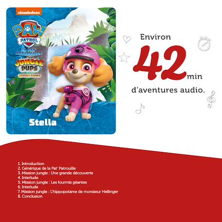 Tonies - figurine tonie - jungle pups - stella MULTICOLORE 4 - vertbaudet enfant 