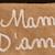 Pochette jute 'mamie d'amour' Naturel 2 - vertbaudet enfant 