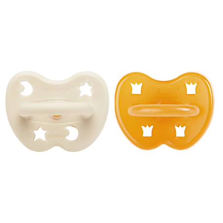 Lot de 2 tétine ronde Beige et jaune+Jaune+Marron 3 - vertbaudet enfant 