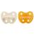 Lot de 2 tétine ronde Beige et jaune+Jaune+Marron 3 - vertbaudet enfant 