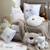 Coussin rayé en forme d'ours Naturel 3 - vertbaudet enfant 