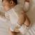 Chaussettes naissance en coton bio Blanc 4 - vertbaudet enfant 