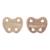 Lot de 2 tétines physiologiques Beige 4 - vertbaudet enfant 