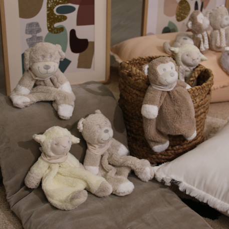 Doudou chien Beige 3 - vertbaudet enfant 