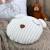 Coussin rayé en forme d'ours Naturel 2 - vertbaudet enfant 
