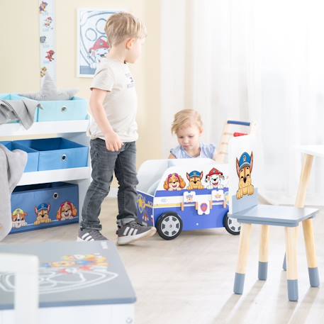 Chariot de marche Pat' Patrouille en forme de bus Bleu / paw patrol 3 - vertbaudet enfant 