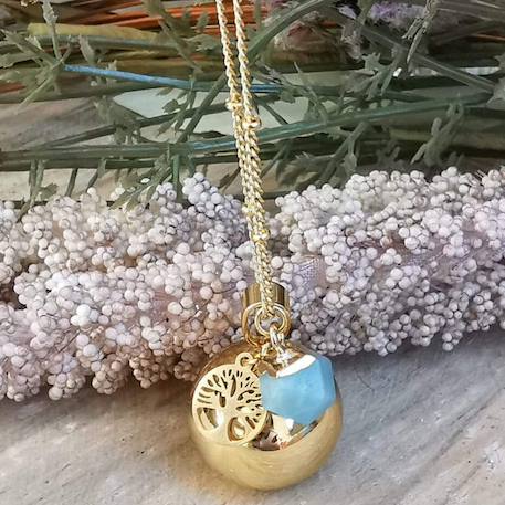 Bola de grossesse amazonite et arbre de vie Or 2 - vertbaudet enfant 