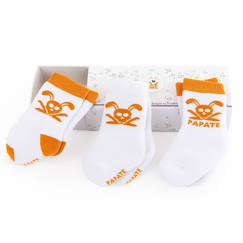 -Chaussettes naissance en coton bio