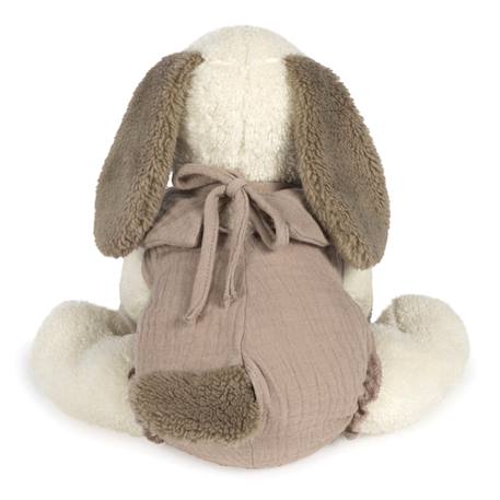 Peluche chien velours et coton sintra Beige+Vert de gris 4 - vertbaudet enfant 