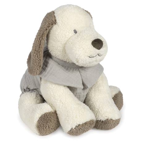 Peluche chien velours et coton sintra Beige+Vert de gris 7 - vertbaudet enfant 