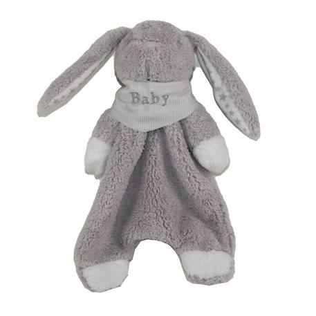 Doudou lapin gris Gris 1 - vertbaudet enfant 