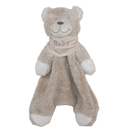 Doudou ours beige Beige 1 - vertbaudet enfant 
