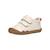 Baskets bébé basses à scratch Ivory clair+Rose sombre 4 - vertbaudet enfant 