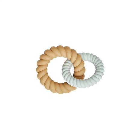 Anneau dentition Marron+Rouge 1 - vertbaudet enfant 