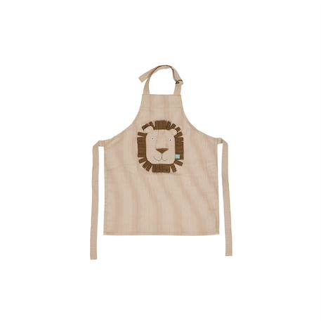 Tablier en coton Marron 1 - vertbaudet enfant 