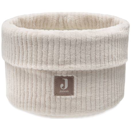 Panier de rangement en tissu Ecru 1 - vertbaudet enfant 