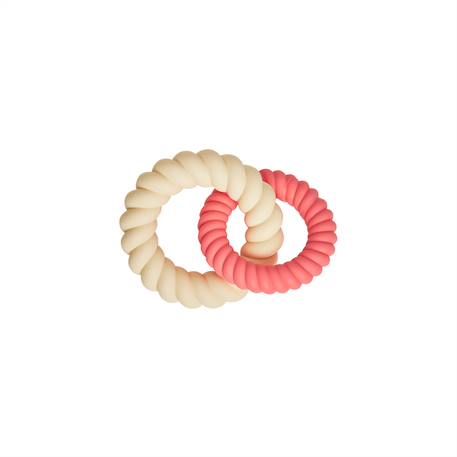 Anneau dentition Marron+Rouge 4 - vertbaudet enfant 
