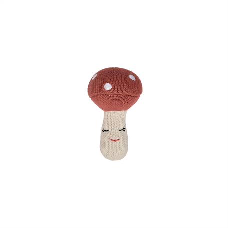 Hochet en coton Rouge 1 - vertbaudet enfant 