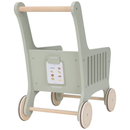 Chariot de courses, Sac et accessoires inclus Vert d'eau, beige, bleu 5 - vertbaudet enfant 