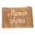 Pochette jute 'mamie chérie' Naturel 1 - vertbaudet enfant 