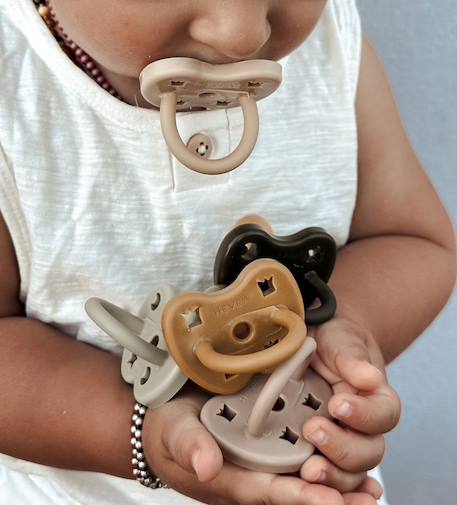 Lot de 2 tétines physiologiques Beige 3 - vertbaudet enfant 