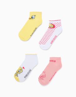 Pack de 4 paires de chaussettes tweety  - vertbaudet enfant
