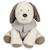 Peluche chien velours et coton sintra Beige+Vert de gris 5 - vertbaudet enfant 