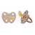 Lot de 2 tétines physiologiques Beige 1 - vertbaudet enfant 