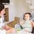Coffret premier repas rose+vert 8 - vertbaudet enfant 
