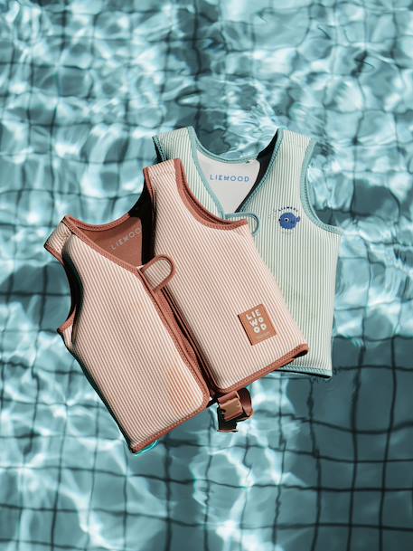 Gilet de flottaison Dove rayé rayé rose+rayé vert 5 - vertbaudet enfant 