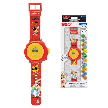 Montre digitale avec projection astérix Rouge 2 - vertbaudet enfant 