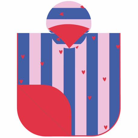 Poncho de plage lagon (60 x 60 cm)  - vertbaudet enfant