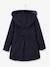 Manteau fille en drap de laine Marine grisé+VIOLINE 4 - vertbaudet enfant 